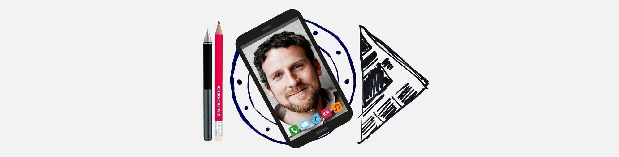 Christoph Koch betreut bei Krautreporter die Rubrik „Medienmenü“. In der ersten Folge stellt er selbst vor, was er am liebsten liest, sieht und hört.