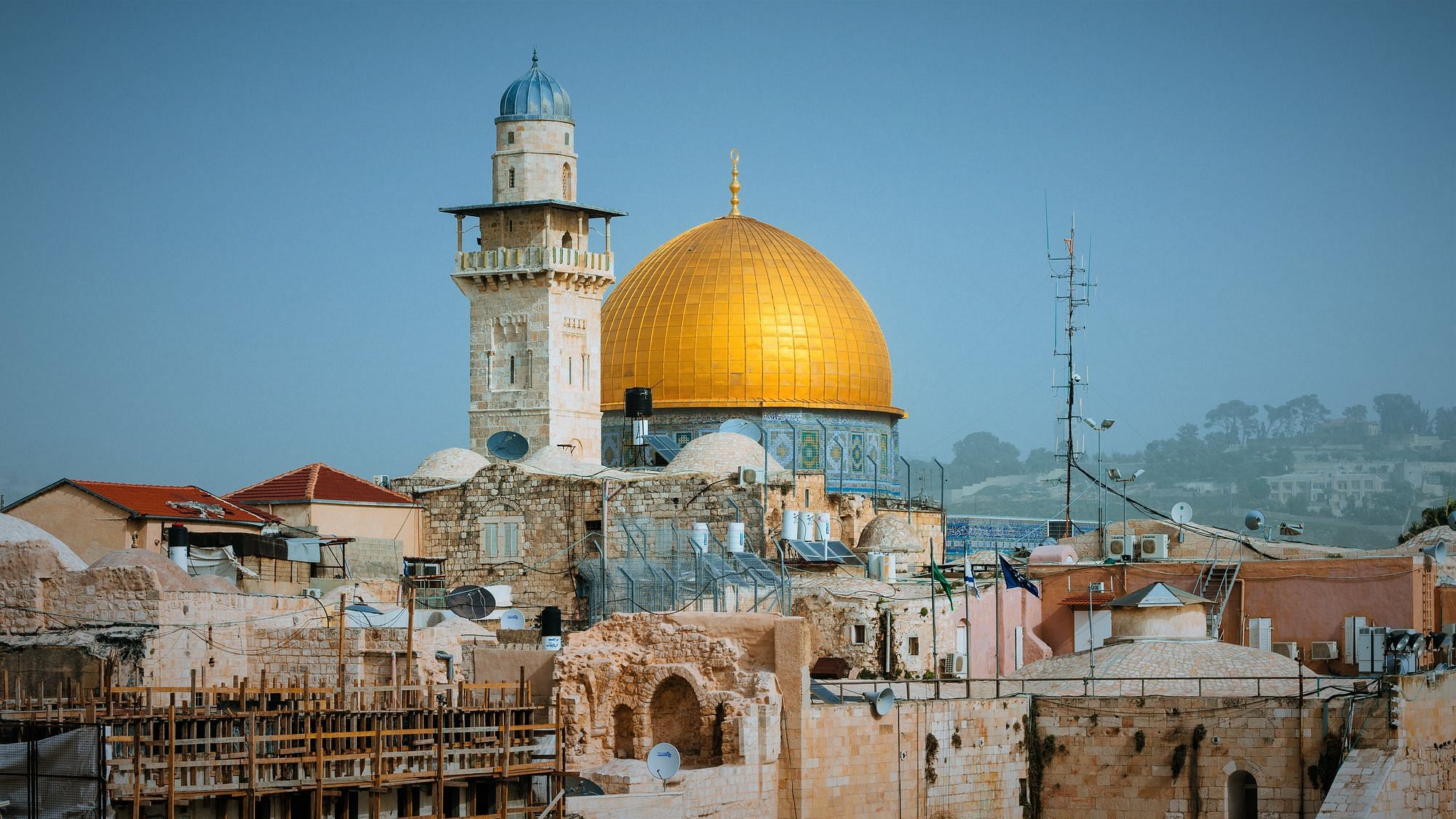 Der Felsendom in Jerusalem.