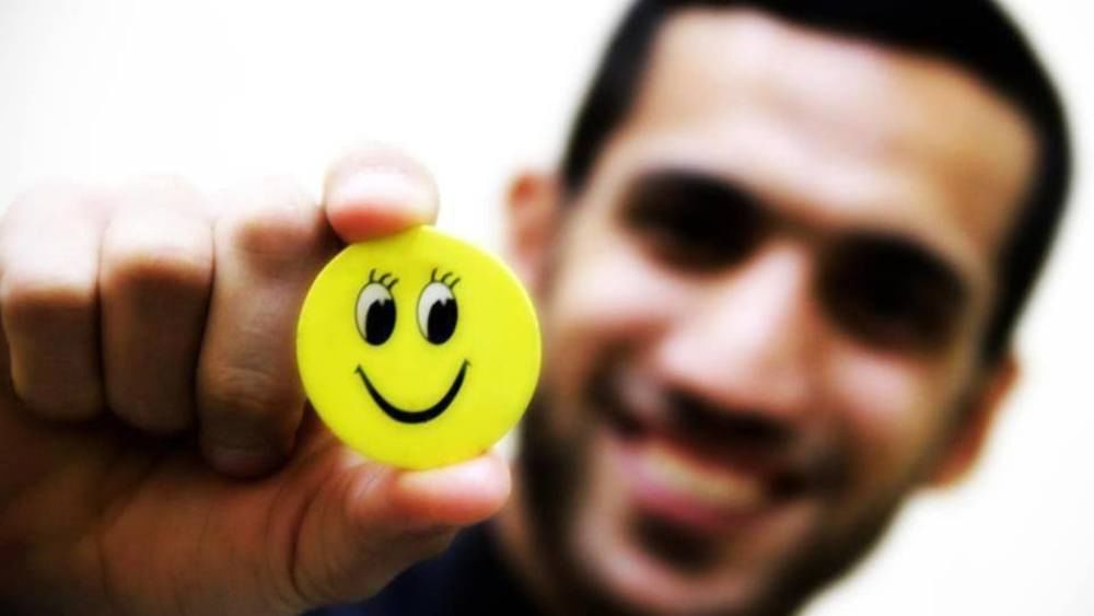 Der Verkäufer des Lächelns