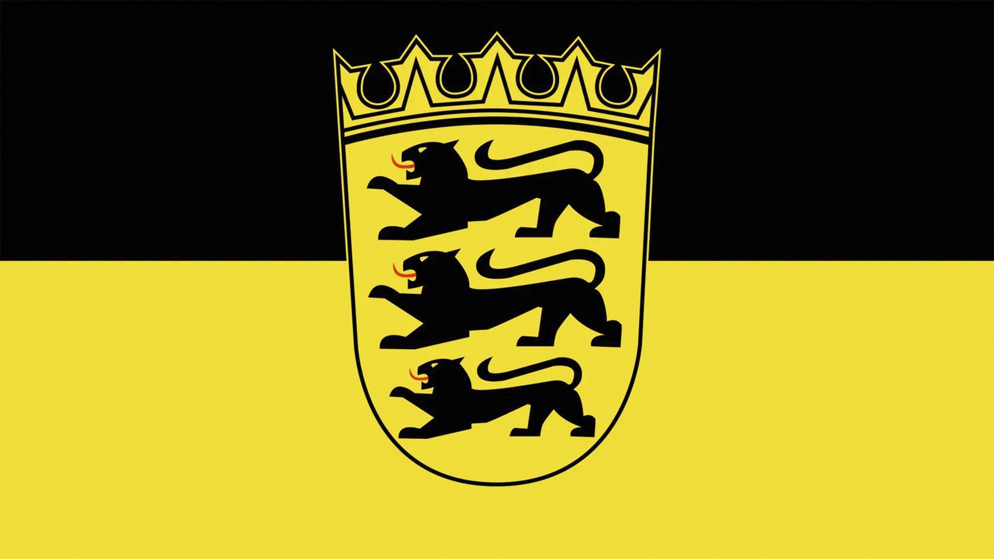 Die Flagge von Baden-Württemberg. Zum Text „Die Rivalität zwischen Badnern und Schwaben, verständlich erklärt“. Woher kommt die Rivalität zwischen Badnern und Schwaben? Warum gibt es einen Konflikt zwischen Baden und Schwaben? Wie ist die Geschichte dazu?