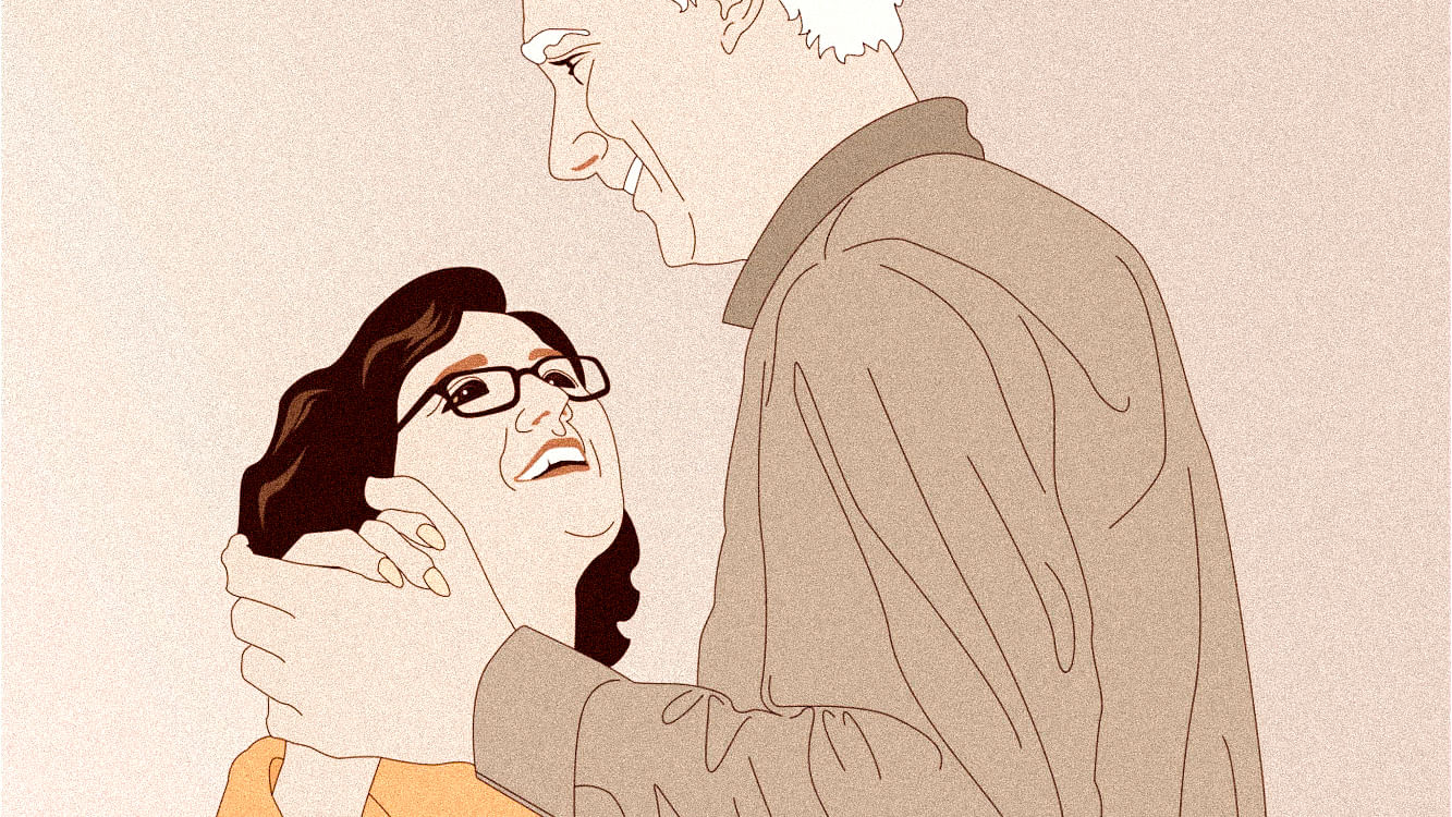 Evas Mann verliert die Sprache