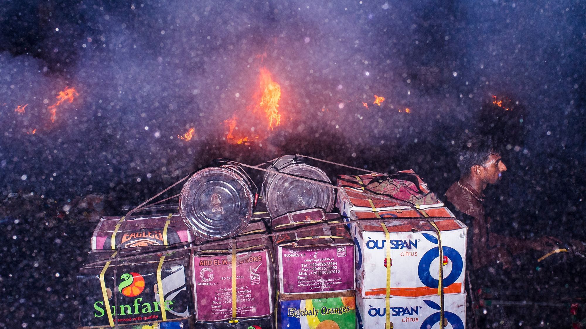 Wie das Leben inmitten einer Umweltkatastrophe aussieht