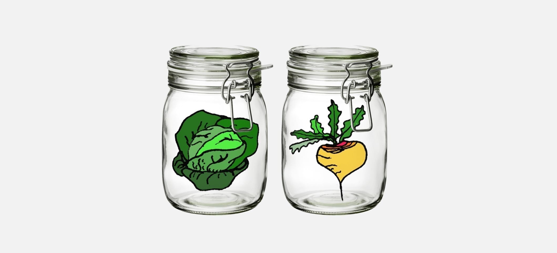 Dieses Huhn ist aus Gemüse