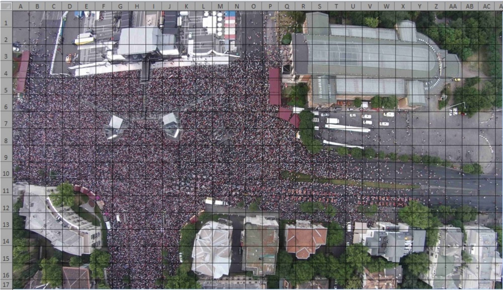 Teilnehmerzahlen bei Pegida, Legida & Co - Wie wir Drohnen sinnvoll einsetzen könnten