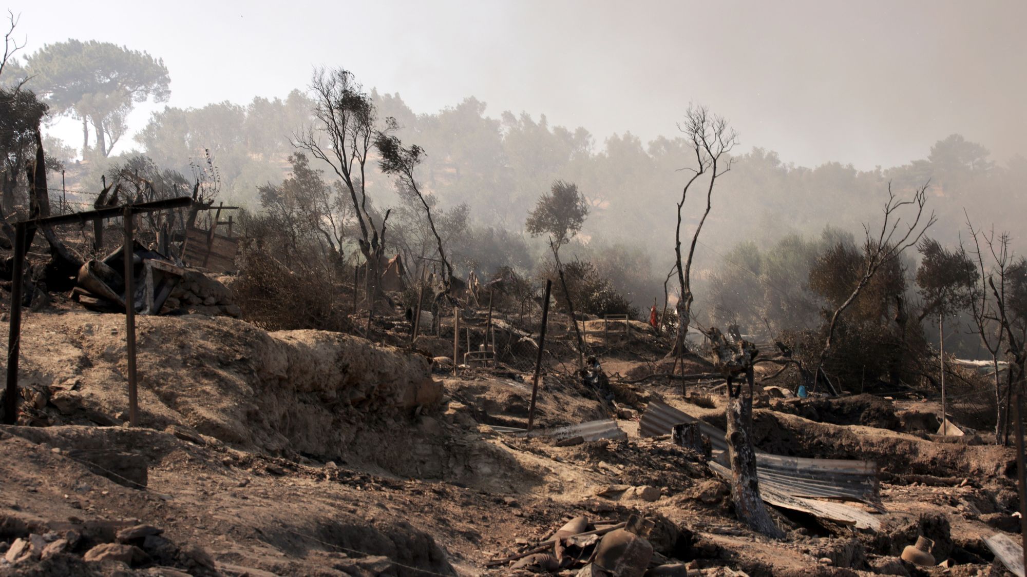 Die abgerannten Rest von Moria