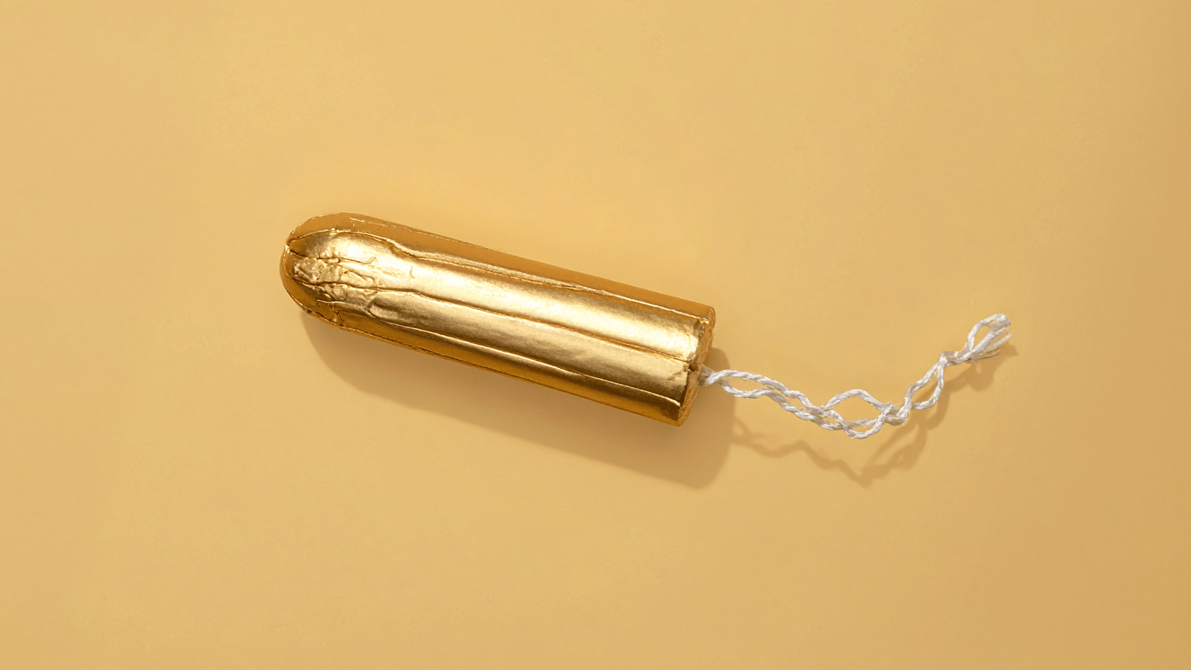 Goldener Tampon
