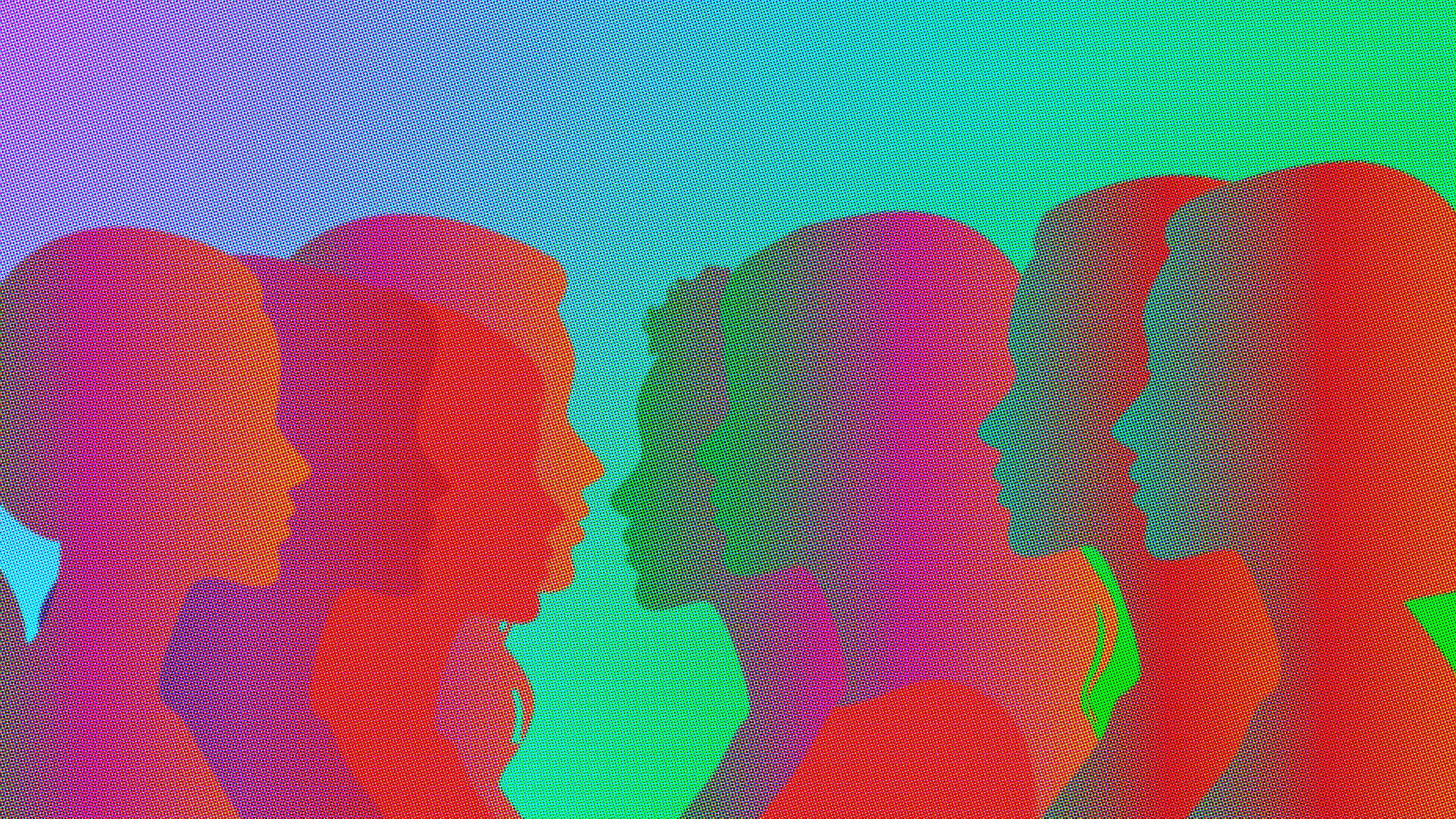 Acht Frauen illustriert vor farbigen Hintegrund