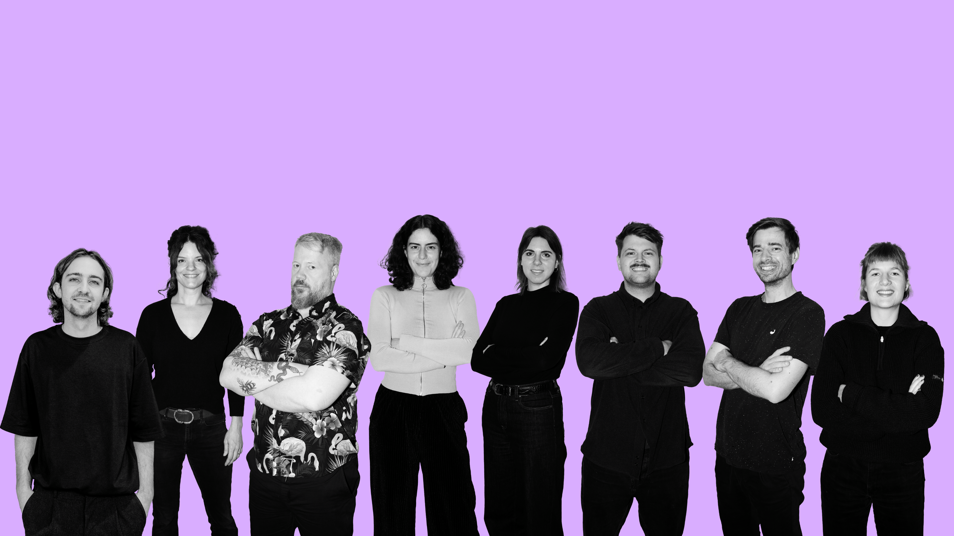 Portraitbilder von allen Redaktionsmitgliedern.