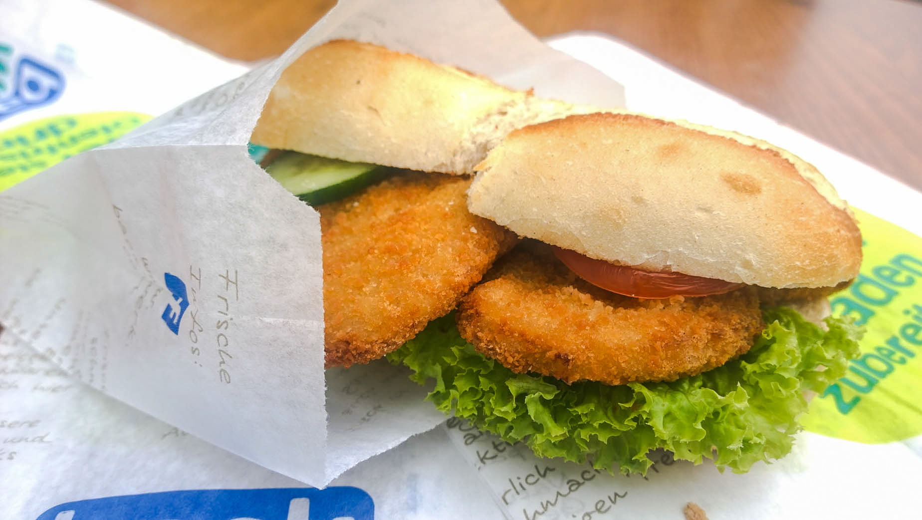 Unser täglich Schnitzelbrötchen