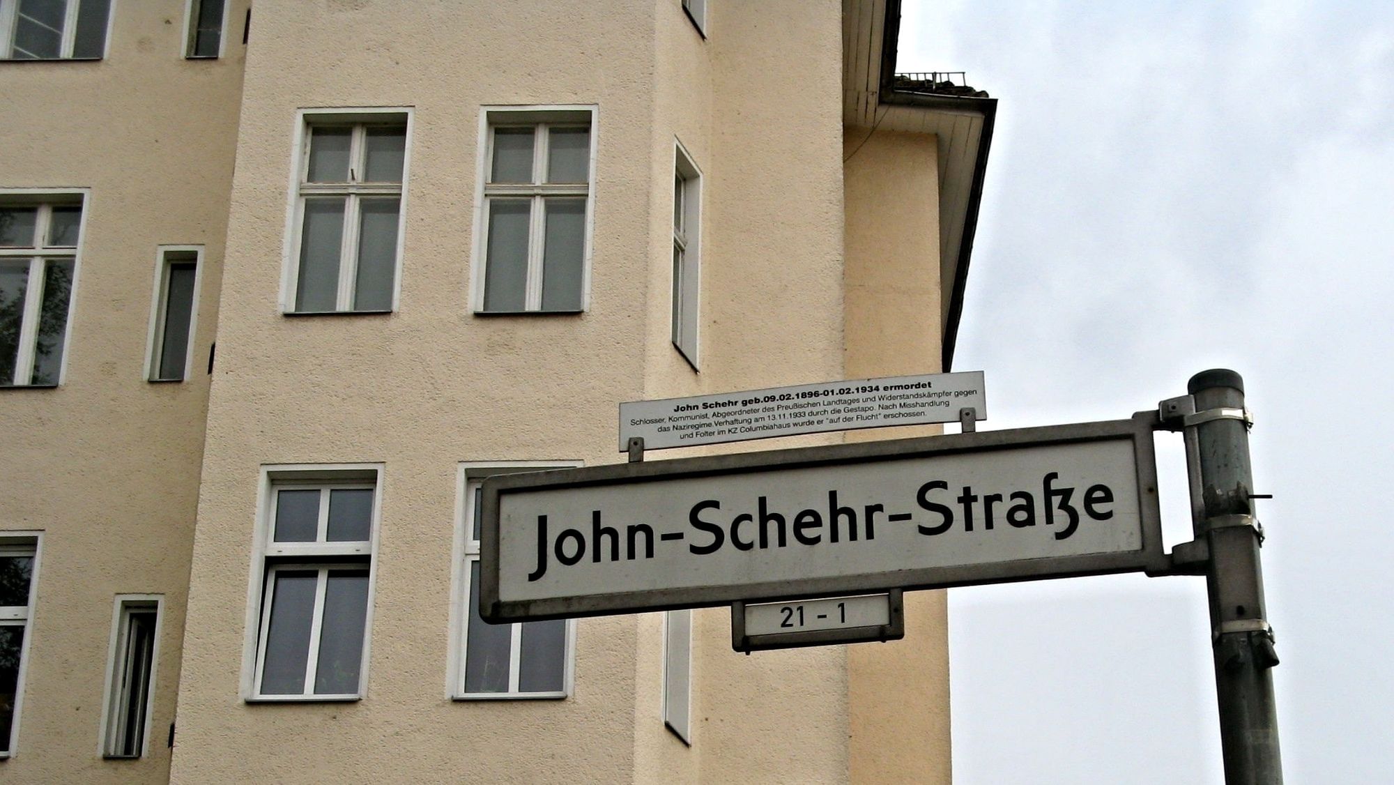 Schöner Wohnen mit NS-Opfern