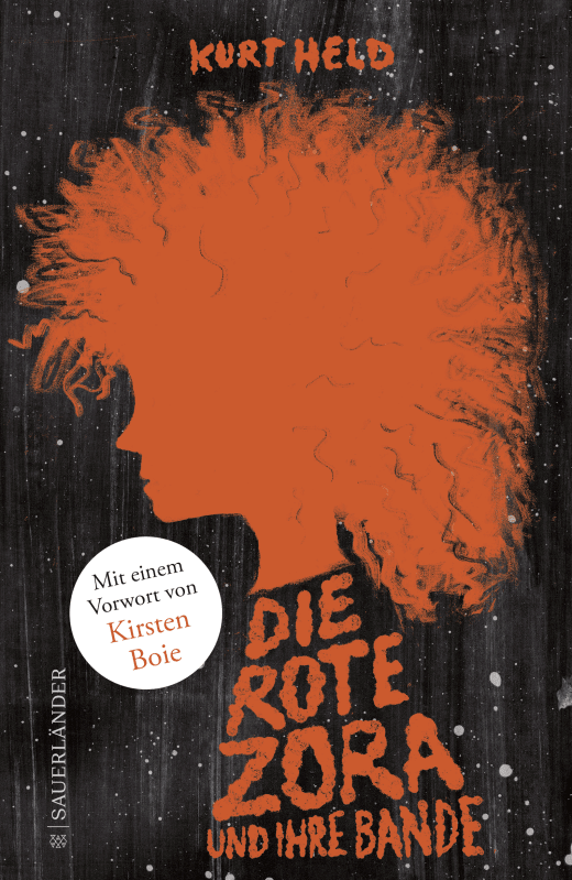 Auf dem Cover ist eine Silhouette eines Kindes abgebildet, dem die roten Haare zu Berge stehen.