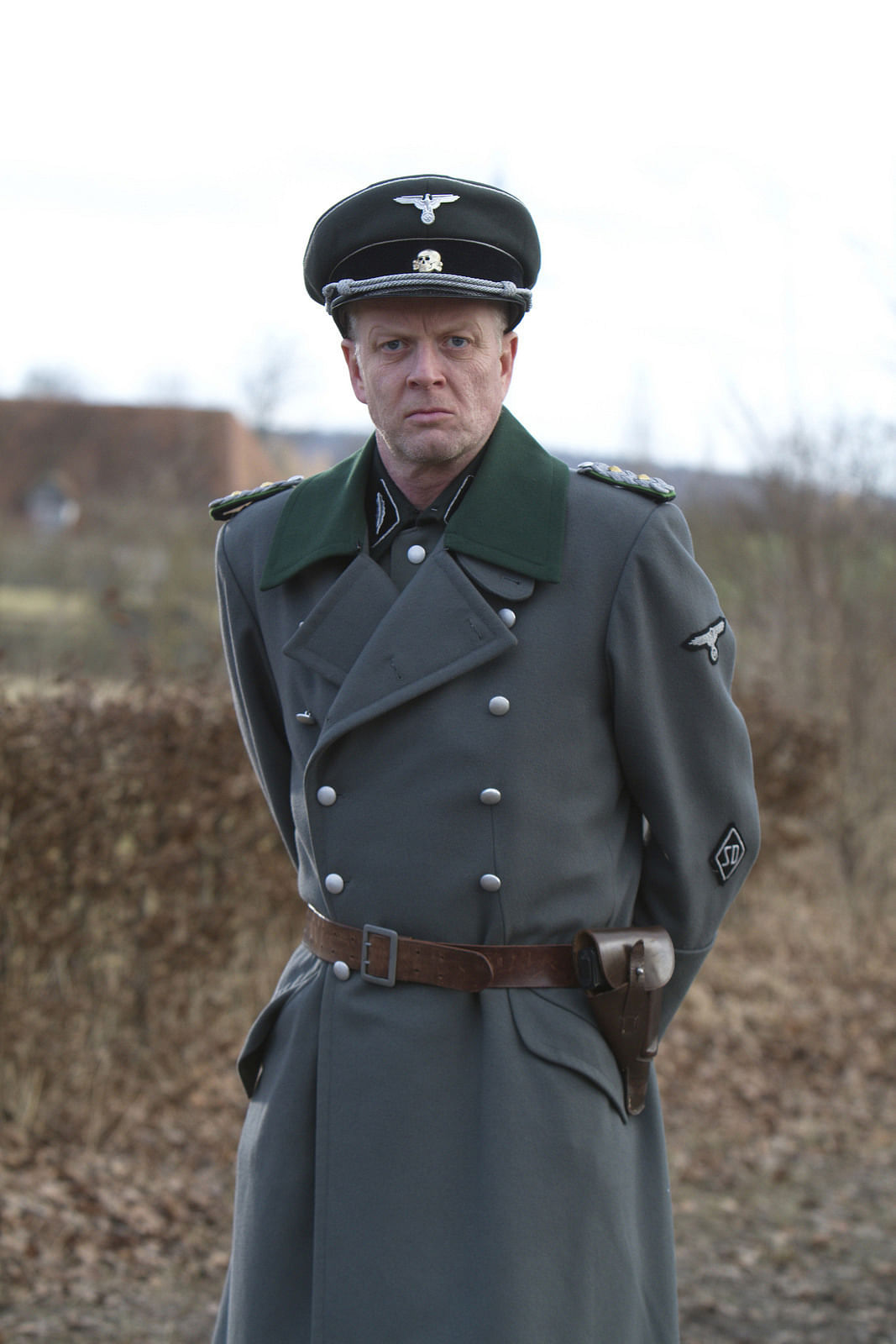 Michael Schiller in seiner Rolle als Nazi-Offizier im Film „Valentina“