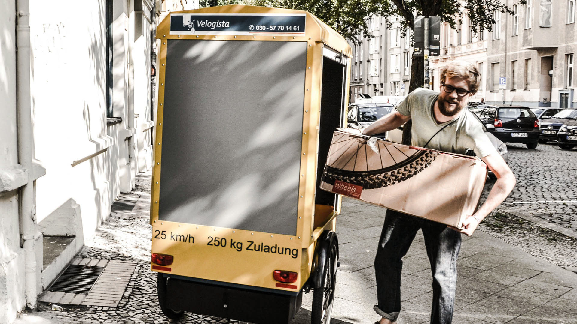 Da passt doch noch was rein: Velogista hat viel mehr Platz als klassische Lastenräder.