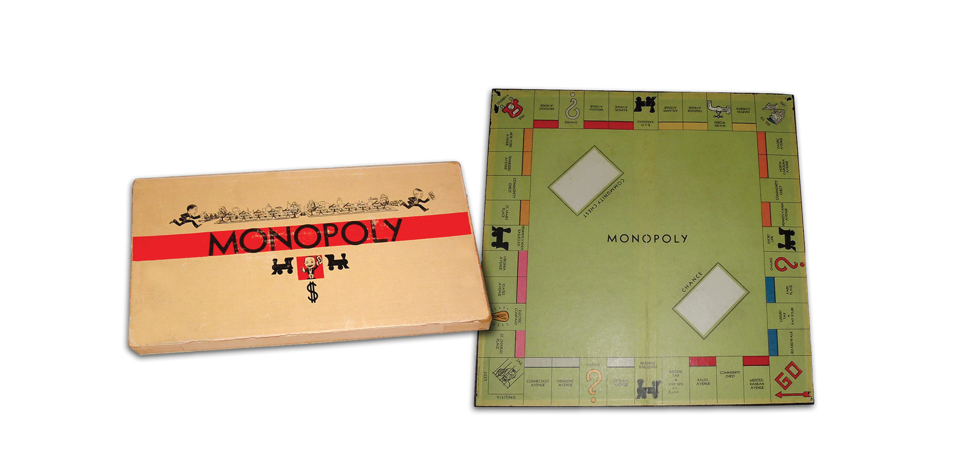Darrows erste kommerzielle Monopoly-Variante von 1934