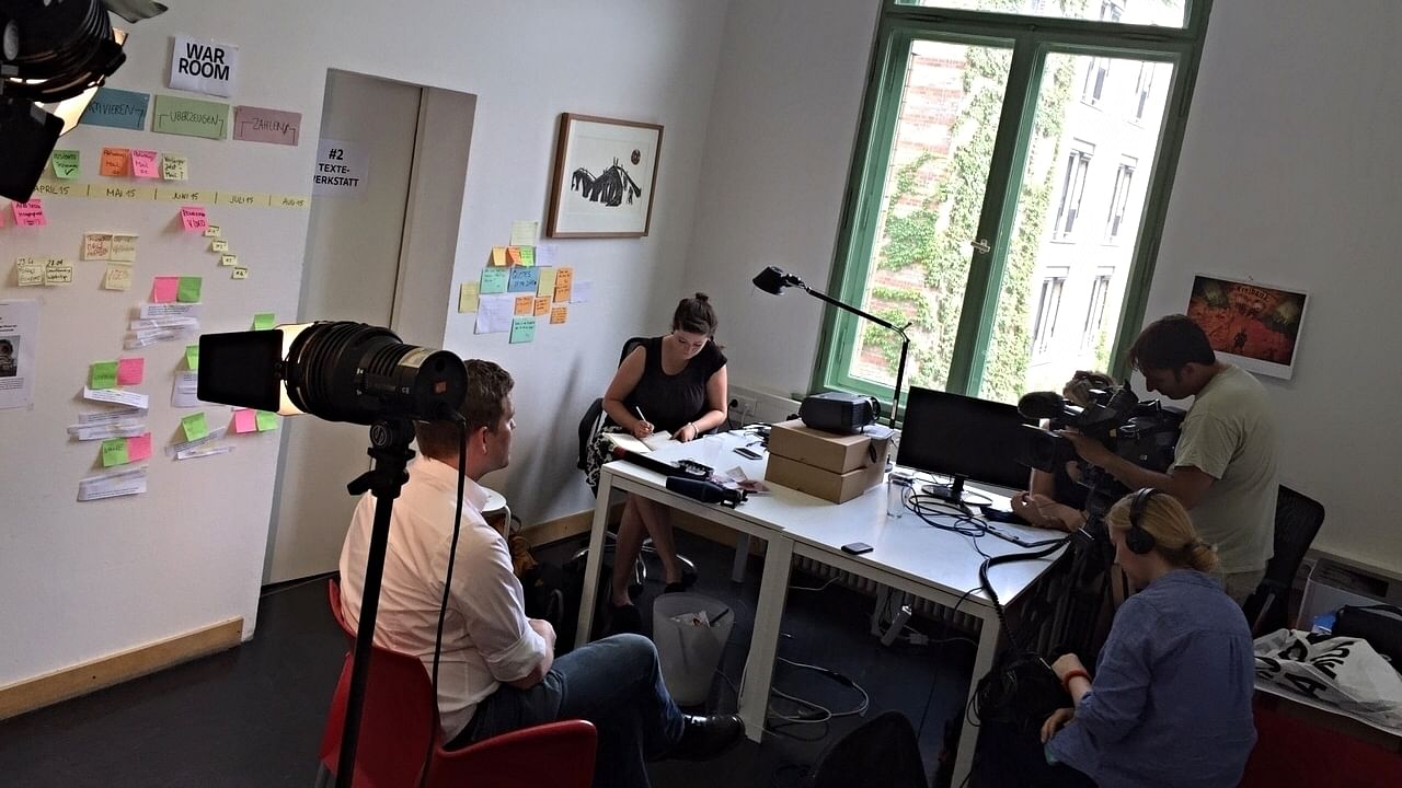 Besuch der Öffentlich-Rechtlichen