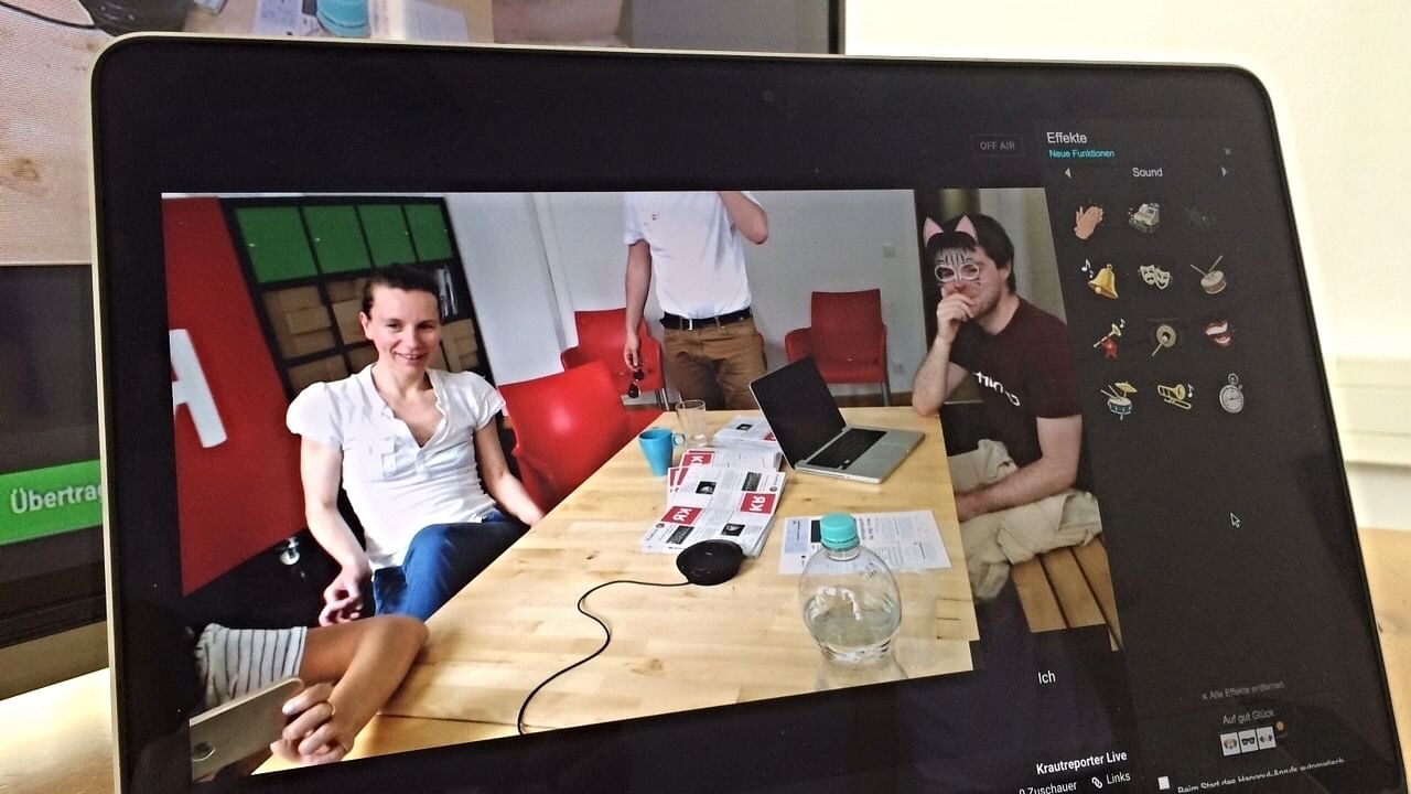 Moderne Technik macht Alexander Krützfeldt zum Kater