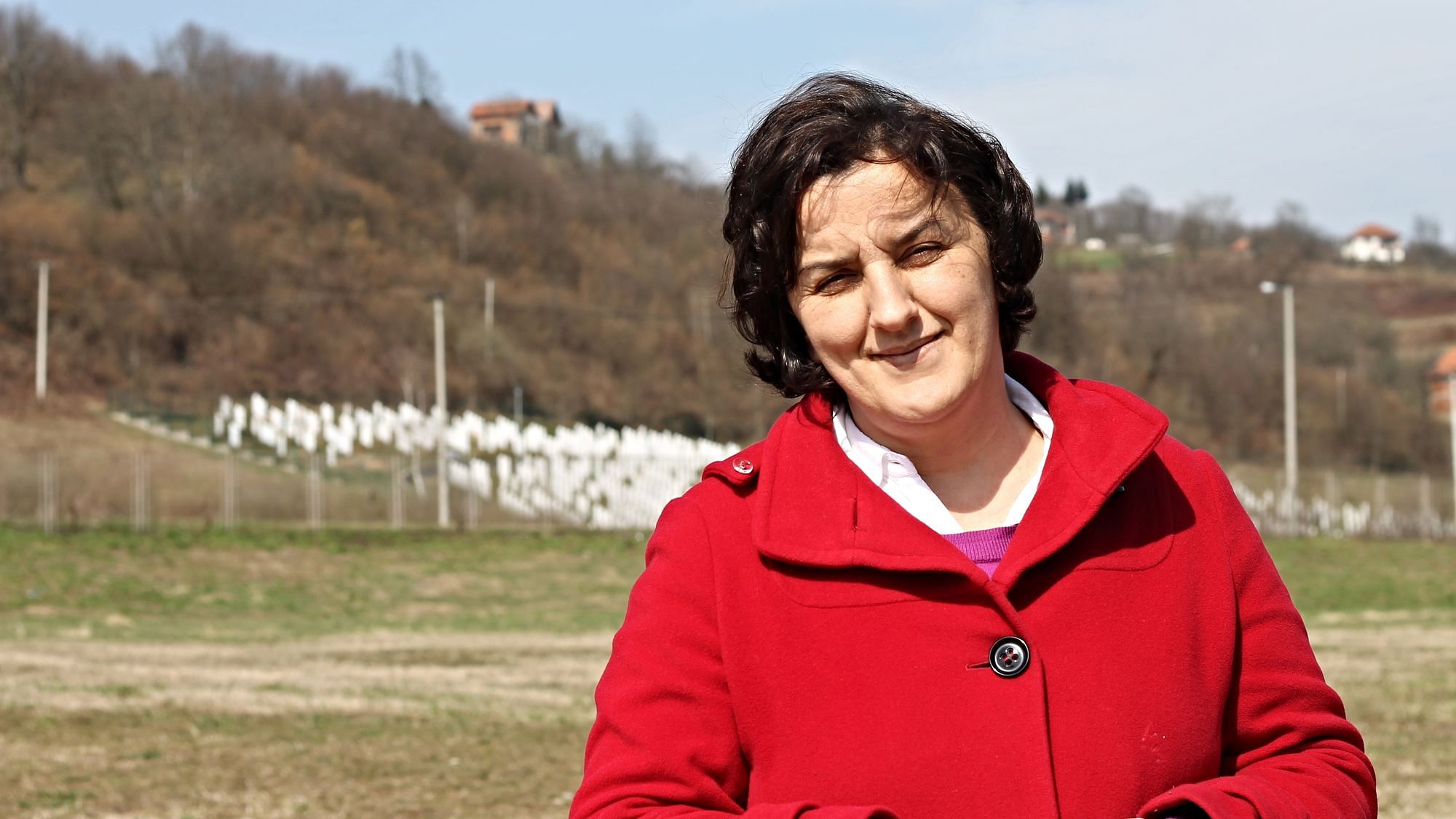 Für Amra Begic war die Gewissheit, dass ihr Vater tot ist, eine Erleichterung