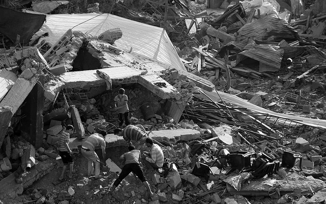 Aufräumarbeiten im Gaza-Streifen