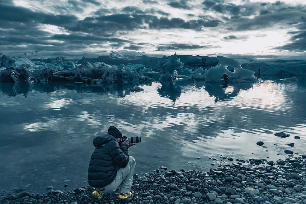 Krautreporter-Fotograf Frank Suffert in Island.