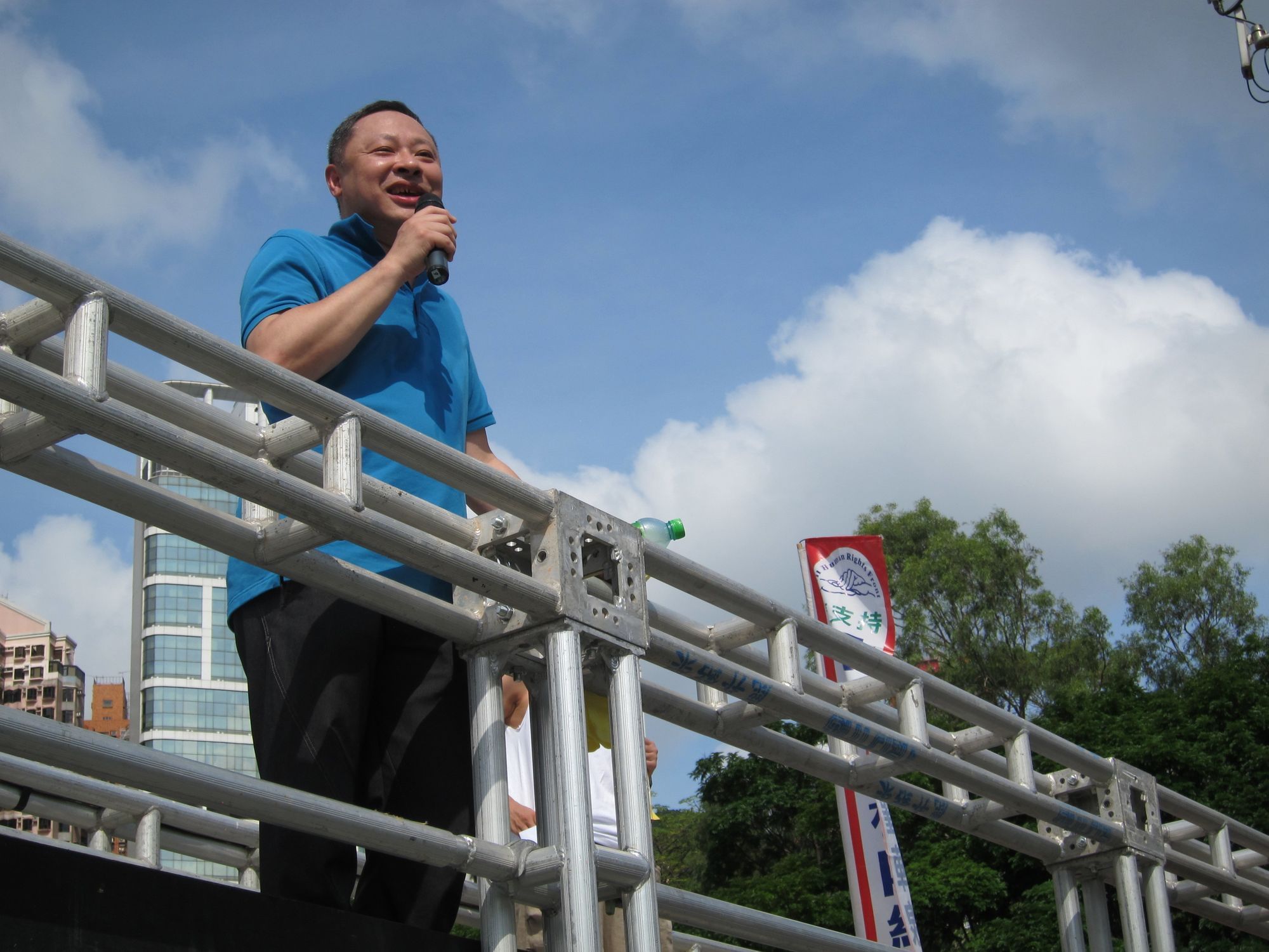 Benny Tai spricht nicht von einer "Regenschirm-Revolution"