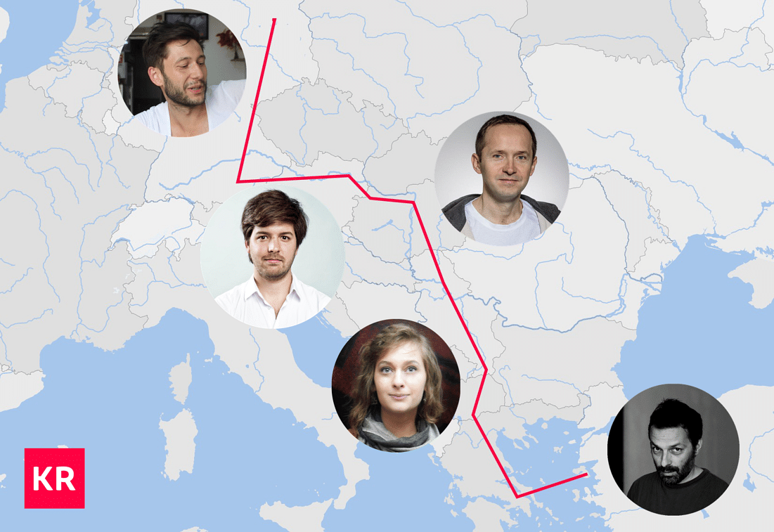 Schwerpunkt: Odyssee auf der Balkanroute. Mit fünf Reportern entlang der Flüchtlingsroute durch Europa.