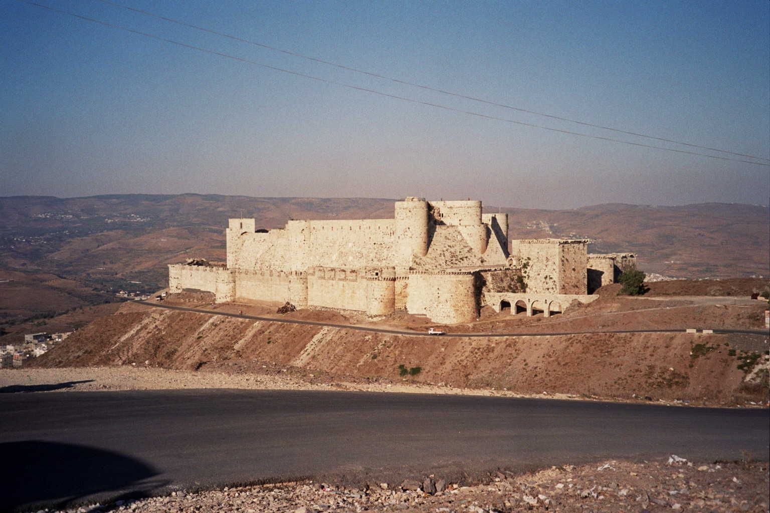 Die Kreuzfahrerburg Krak des Chevaliers