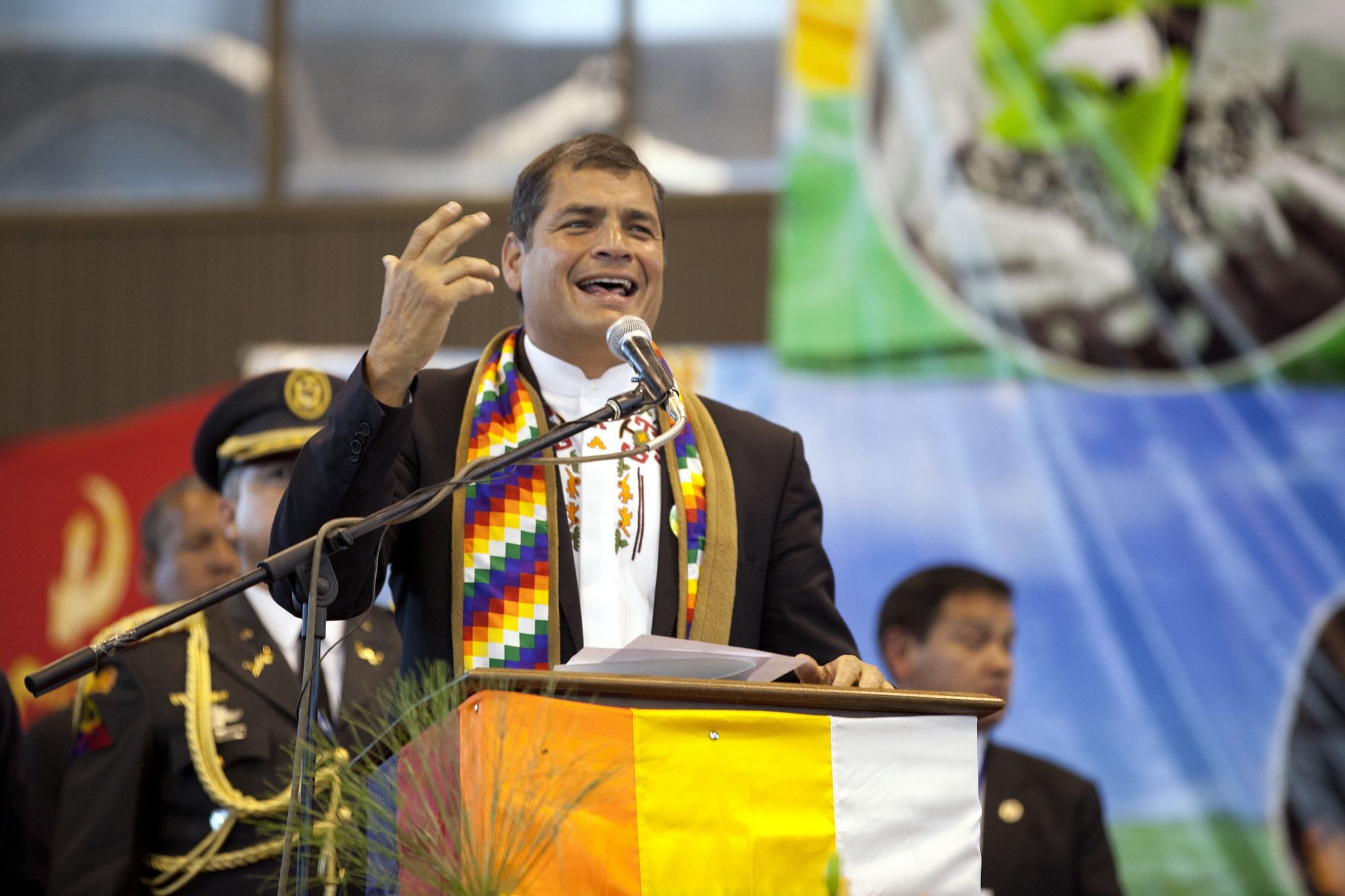 Ecuadors Präsident Raffael Correa