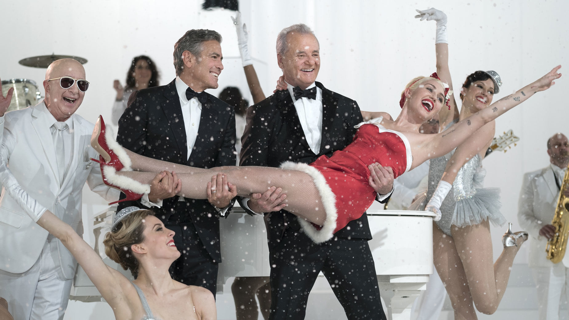 George Clooney und Miley Cyrus: Alles bloß vom Gastgeber geträumt?