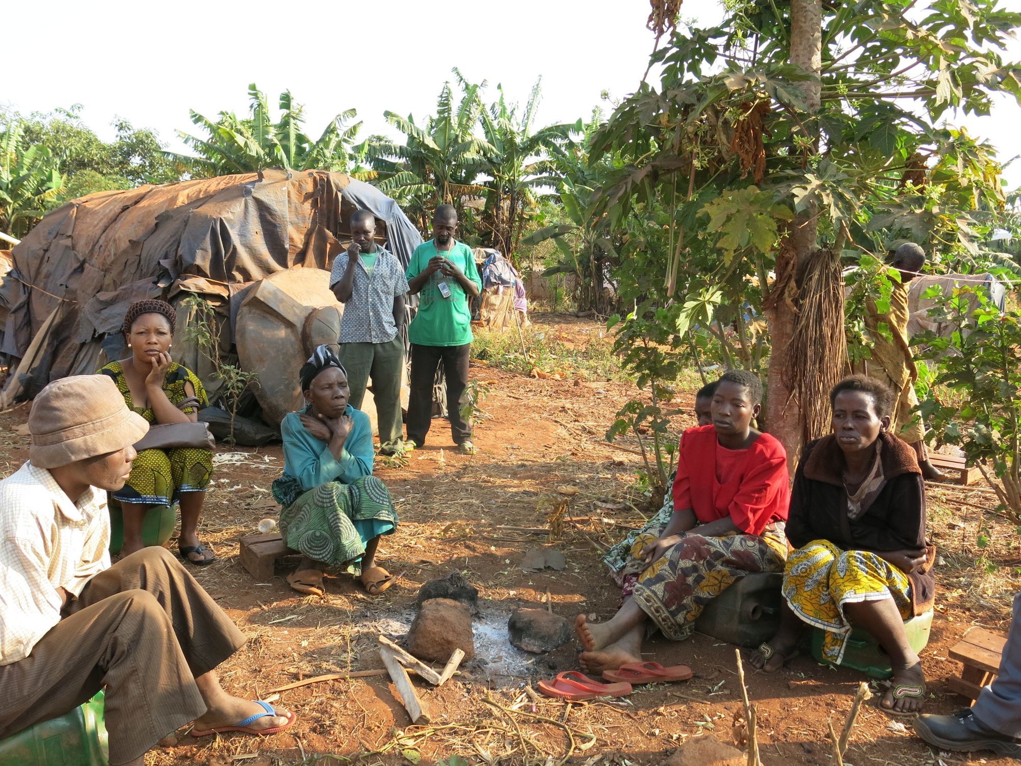 Die ehemaligen Bewohner Mtakujas