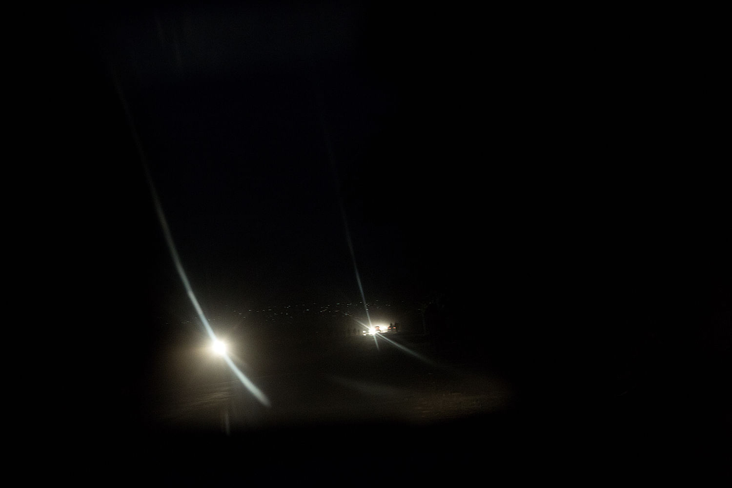Nacht. Sobald es dunkel wird, falle Schüsse in Bujumbura.