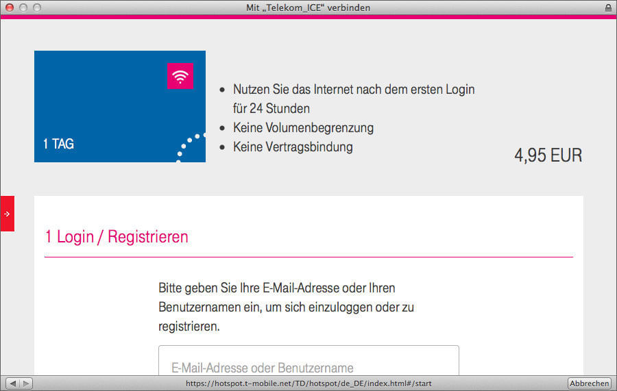 Surfen für 4,95 Euro pro Tag: Selbst Platzreservierungen sind günstiger.