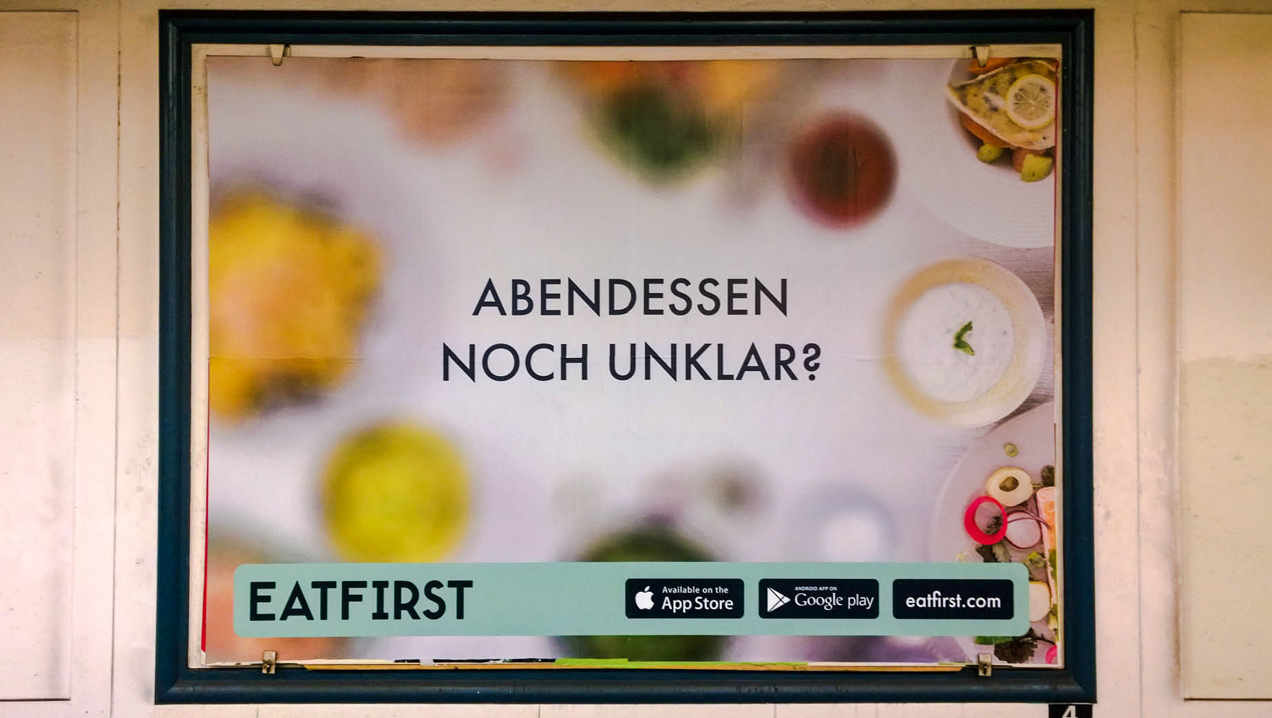 "Abendessen noch unklar?", fragt Eatfirst gestresste Großstädter.