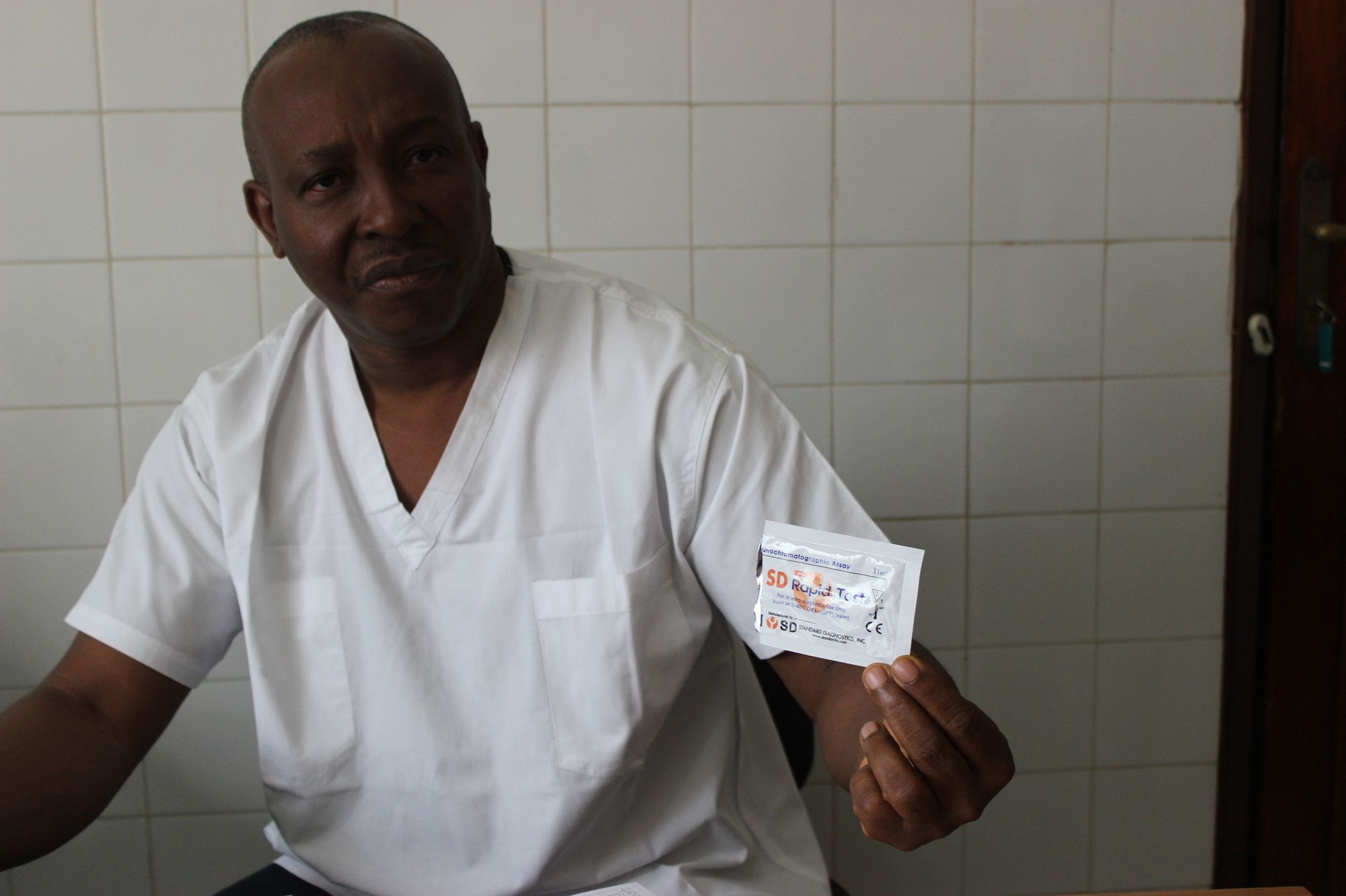 In Tourés Klinik gibt es ausreichend Schnelltests.