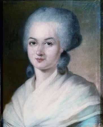 Olympe de Gouges, Pastell von Alexander Kucharski