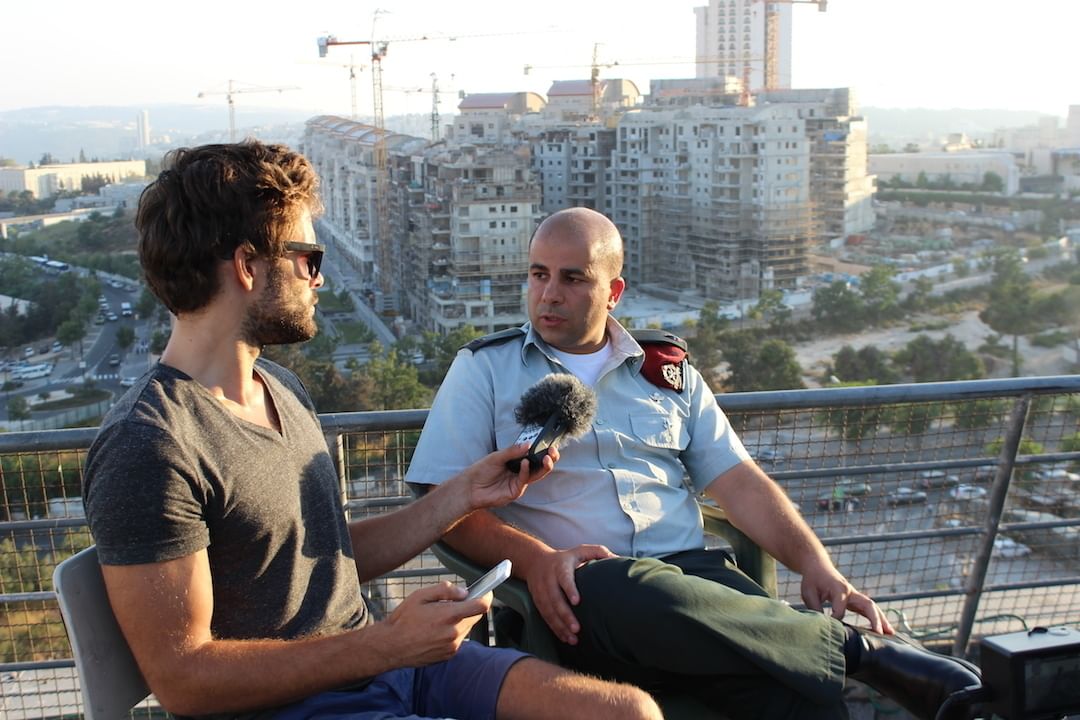 Arye Shalicar mit Tilo über Jerusalem