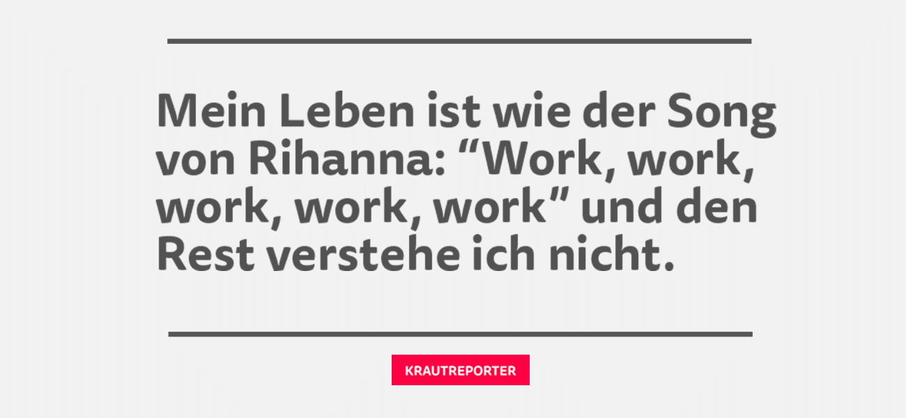 Diesen Spruch kannst du klauen (Rechtsklick - "Bild speichern"), um sie auf Facebook oder Twitter zu posten. Einzige Bedingung: Du musst diesen Artikel verlinken.