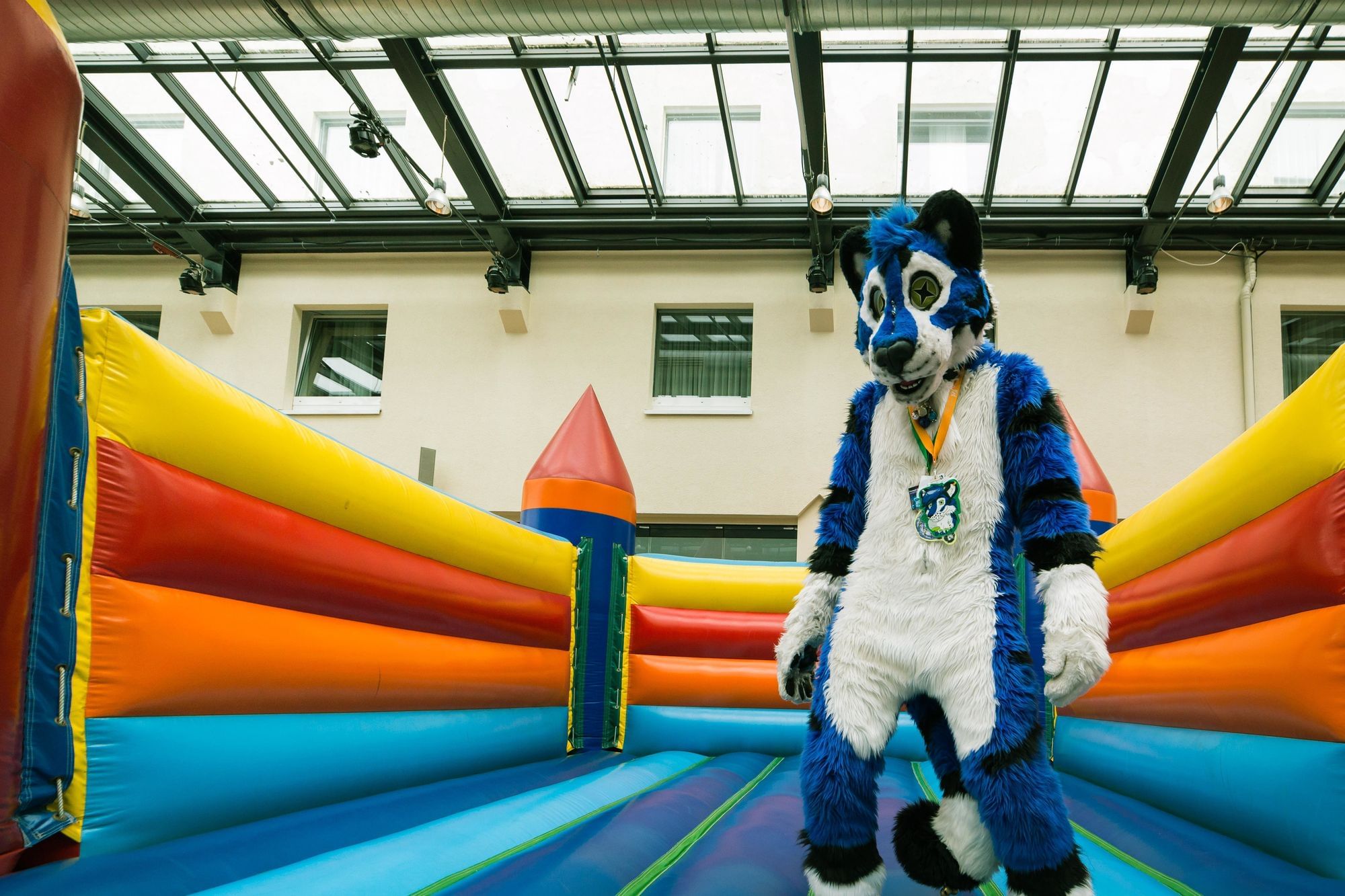 Quietsche-bunt und kuschelig-flauschig: Willkommen auf der "Eurofurence!"