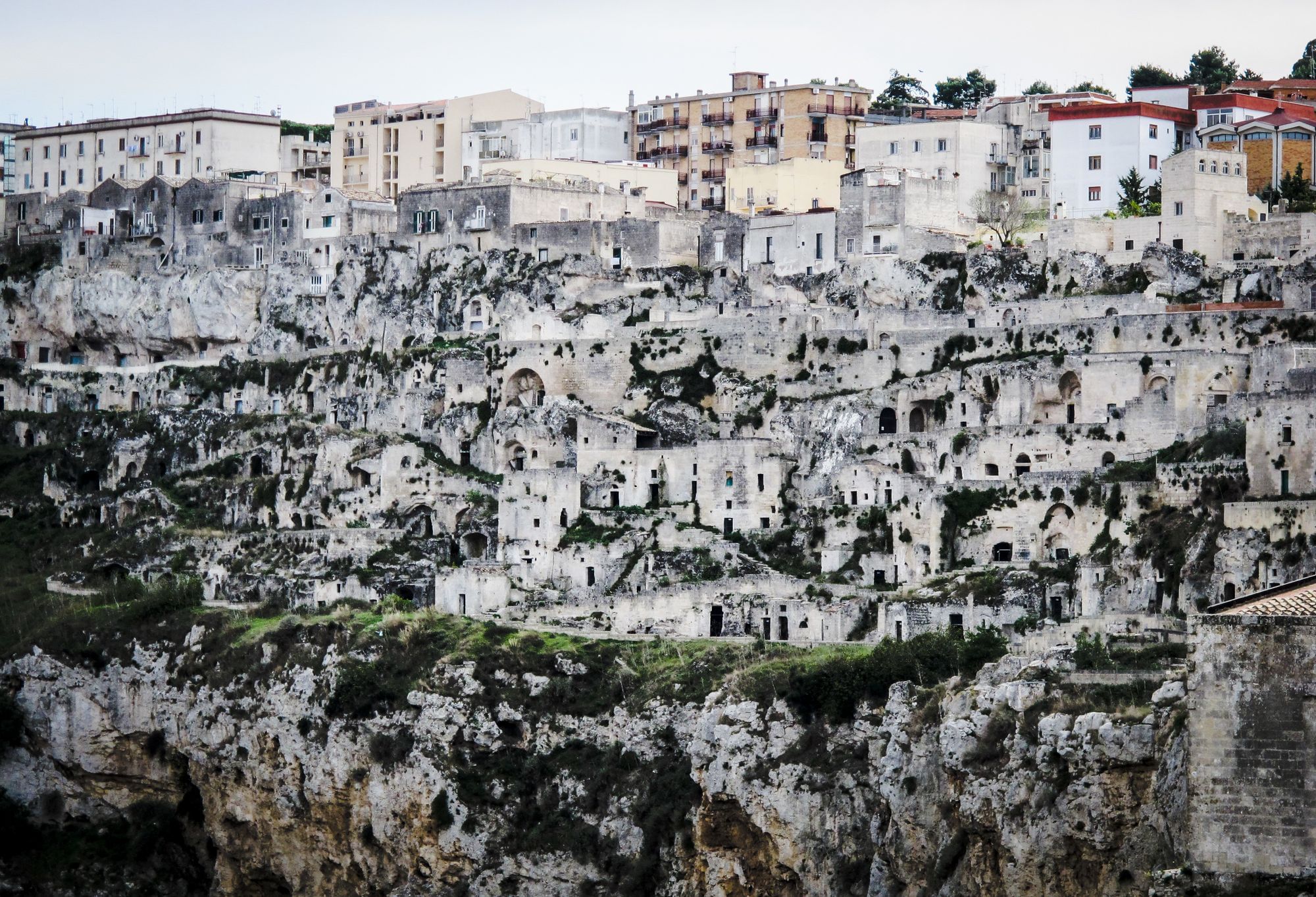 Die Höhlensiedlungen von Matera
