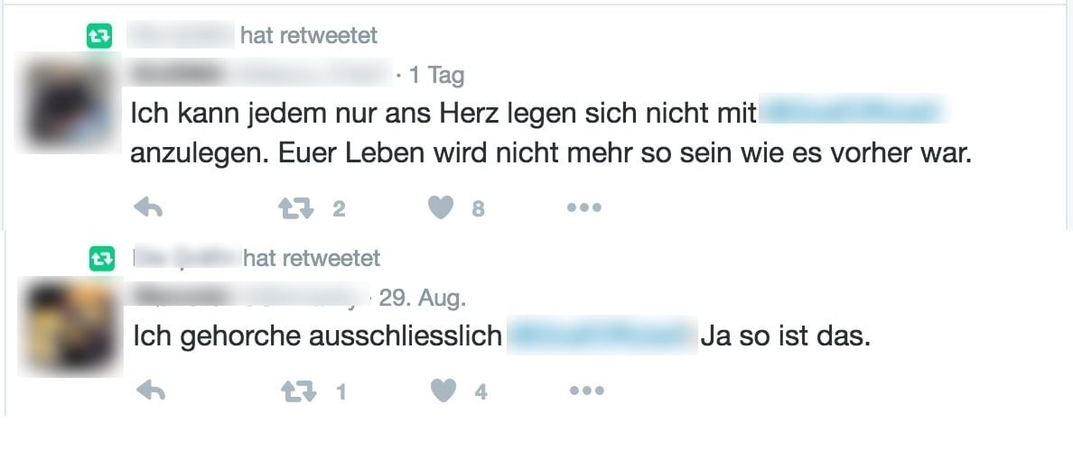 Treueschwüre, die an Glaubensbekenntnisse erinnern, sind innerhalb des Trollrings keine Seltenheit.