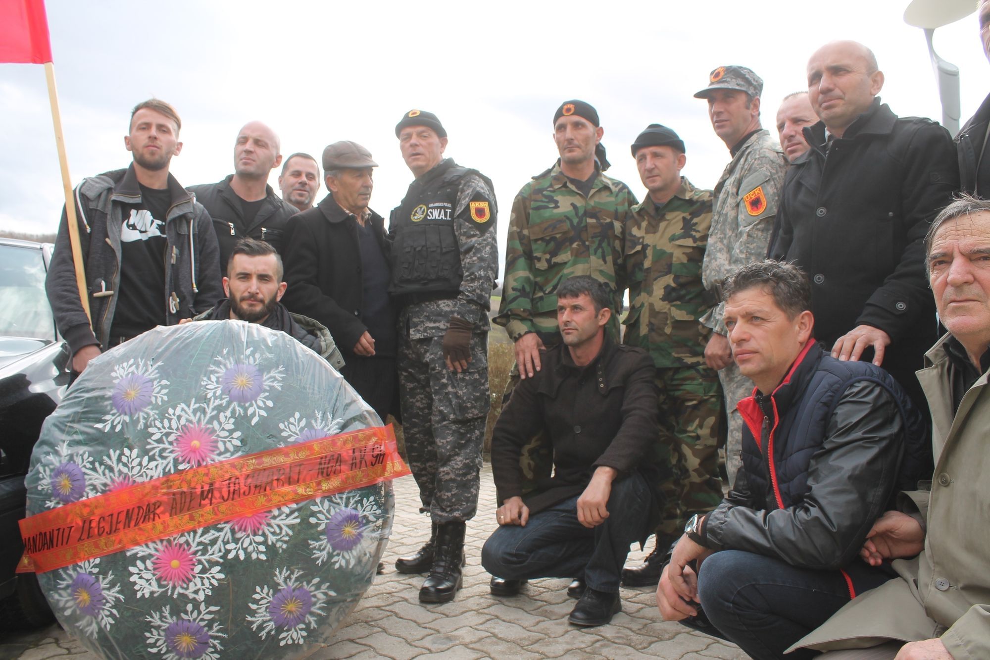 UÇK-Veteranen in Prekaz