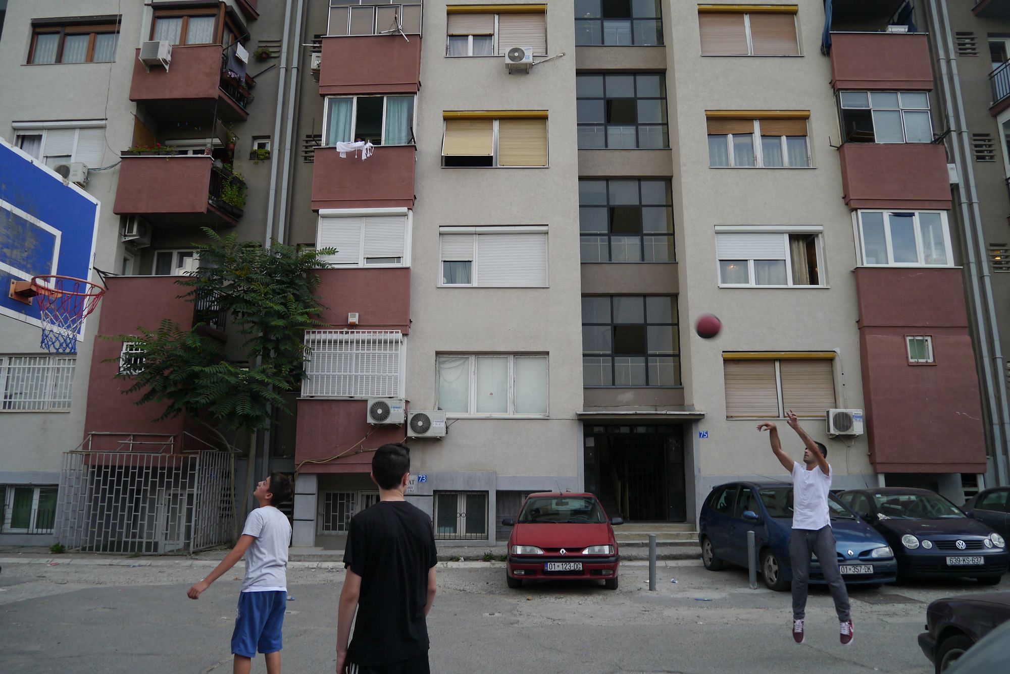 In diesem Block in Prishtina trafen sich die UÇK-Kommandeure vor dem Krieg