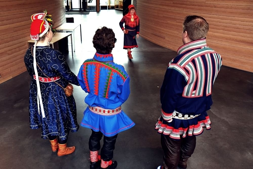 Im finnischen Sámi-Parlament.