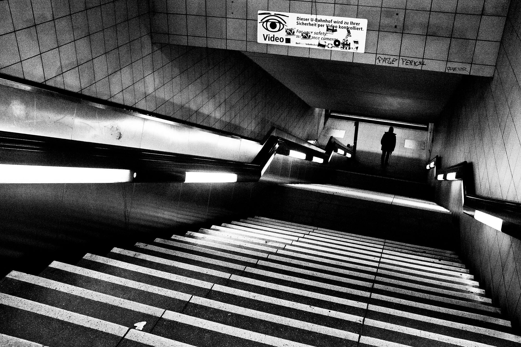 Am S+U-Bahnhof Nordbahnhof.