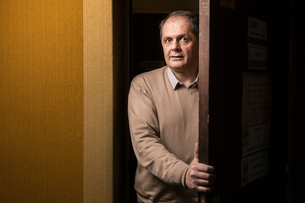 Gewerkschaftssekretär Franck Mérouze