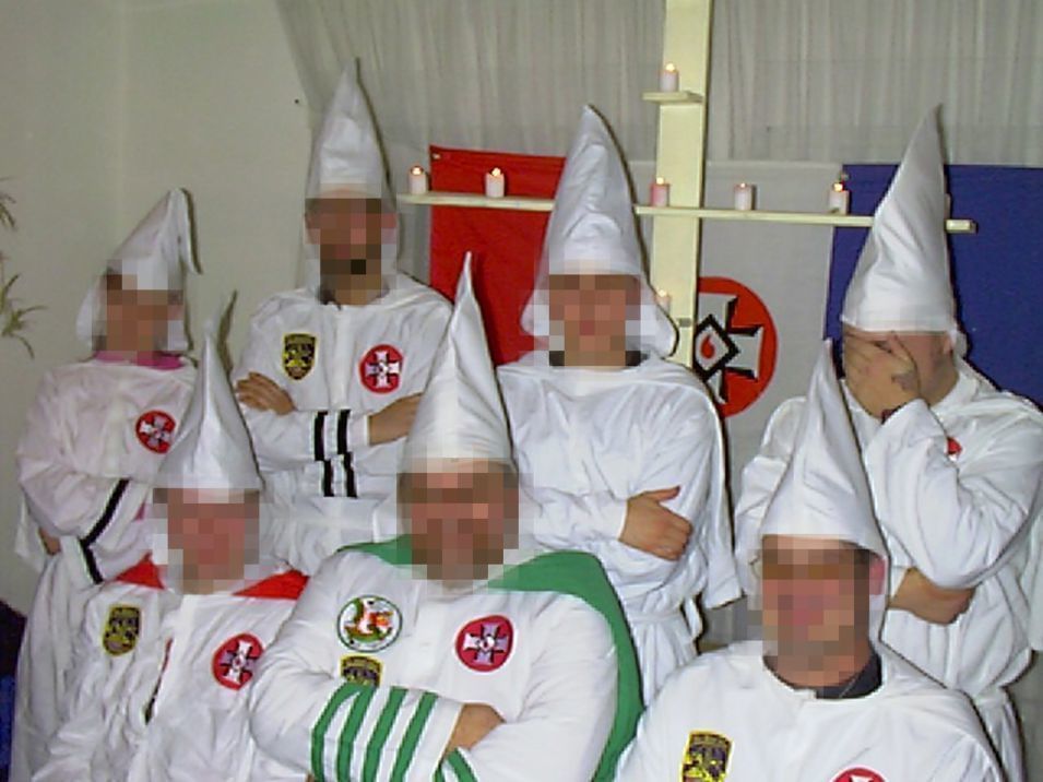 Die "International Knights". Schmids erster Klan.