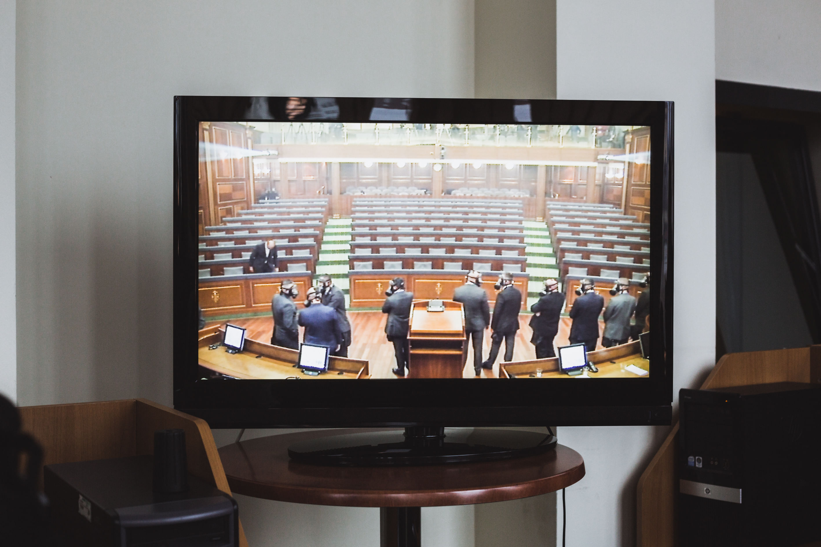 Mit den Tränengasattacken blockiert die Opposition seit Monaten Abstimmungen