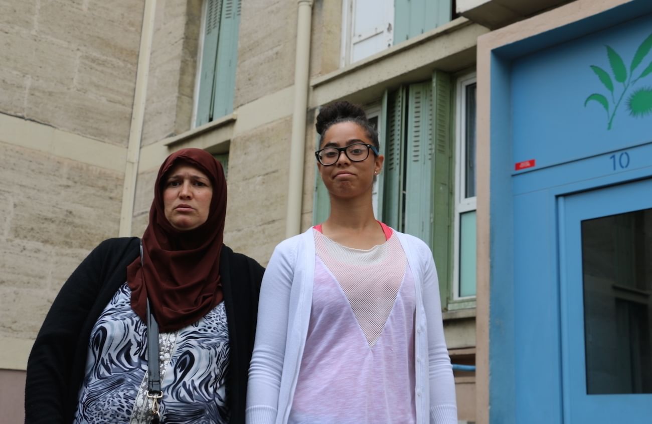 Amel und ihre Mutter