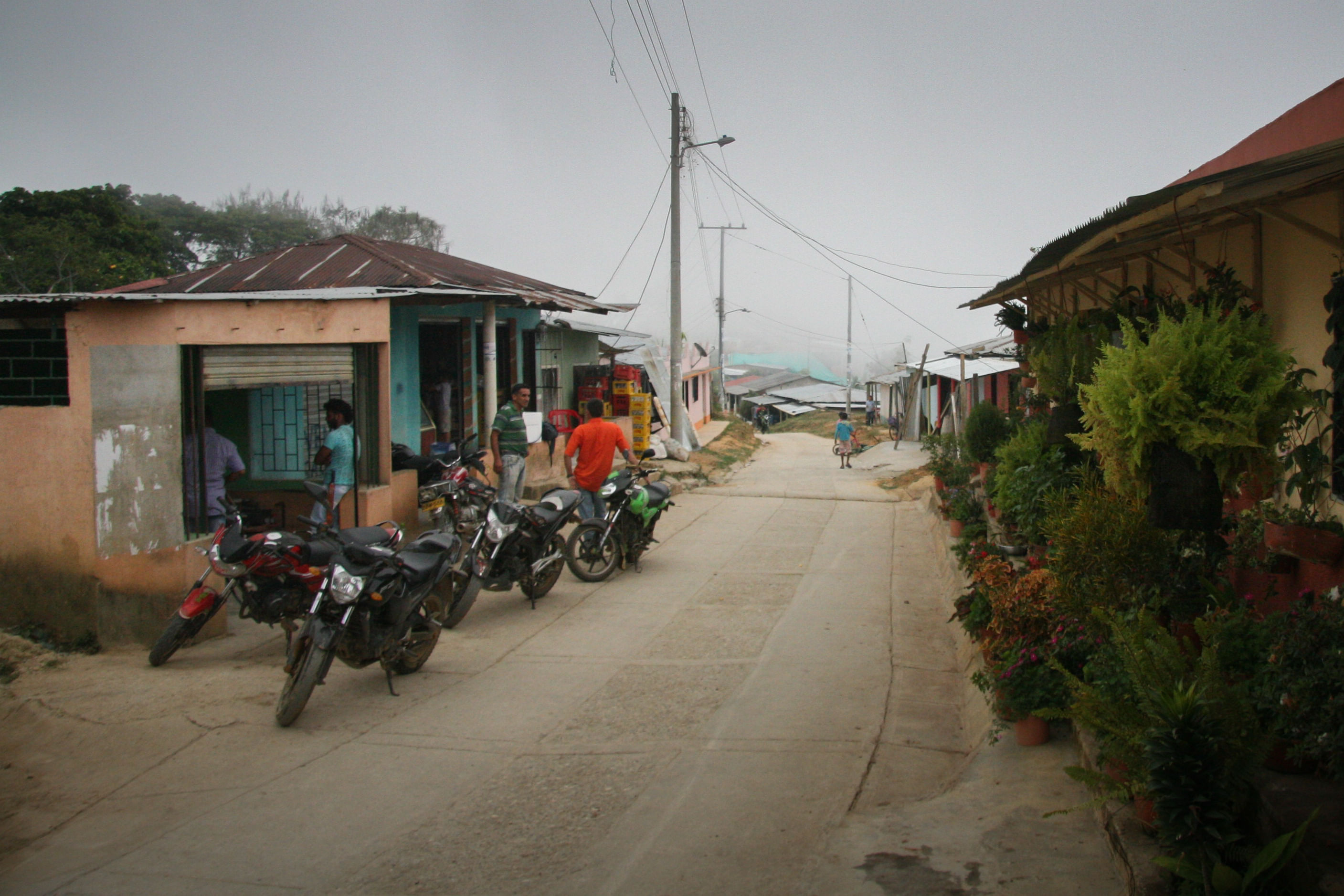 Motorradtaxis in der Sierra Nevada de Santa Marta