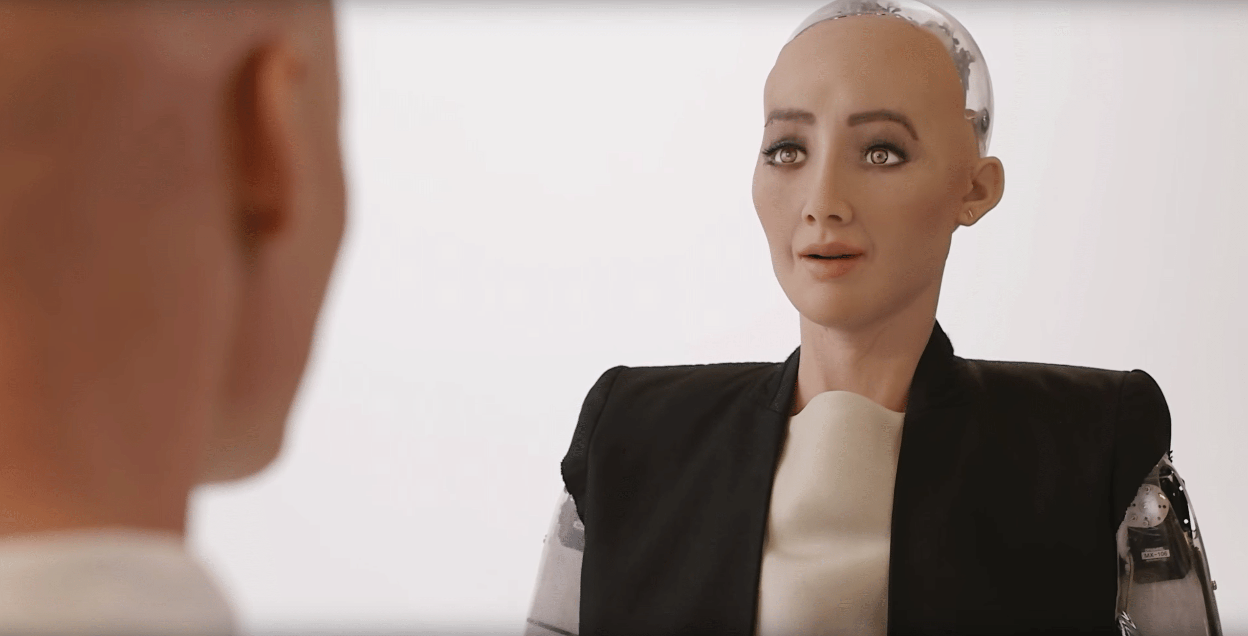 Sophia von Hanson Robotics soll aussehen wie Audrey Hepburn.