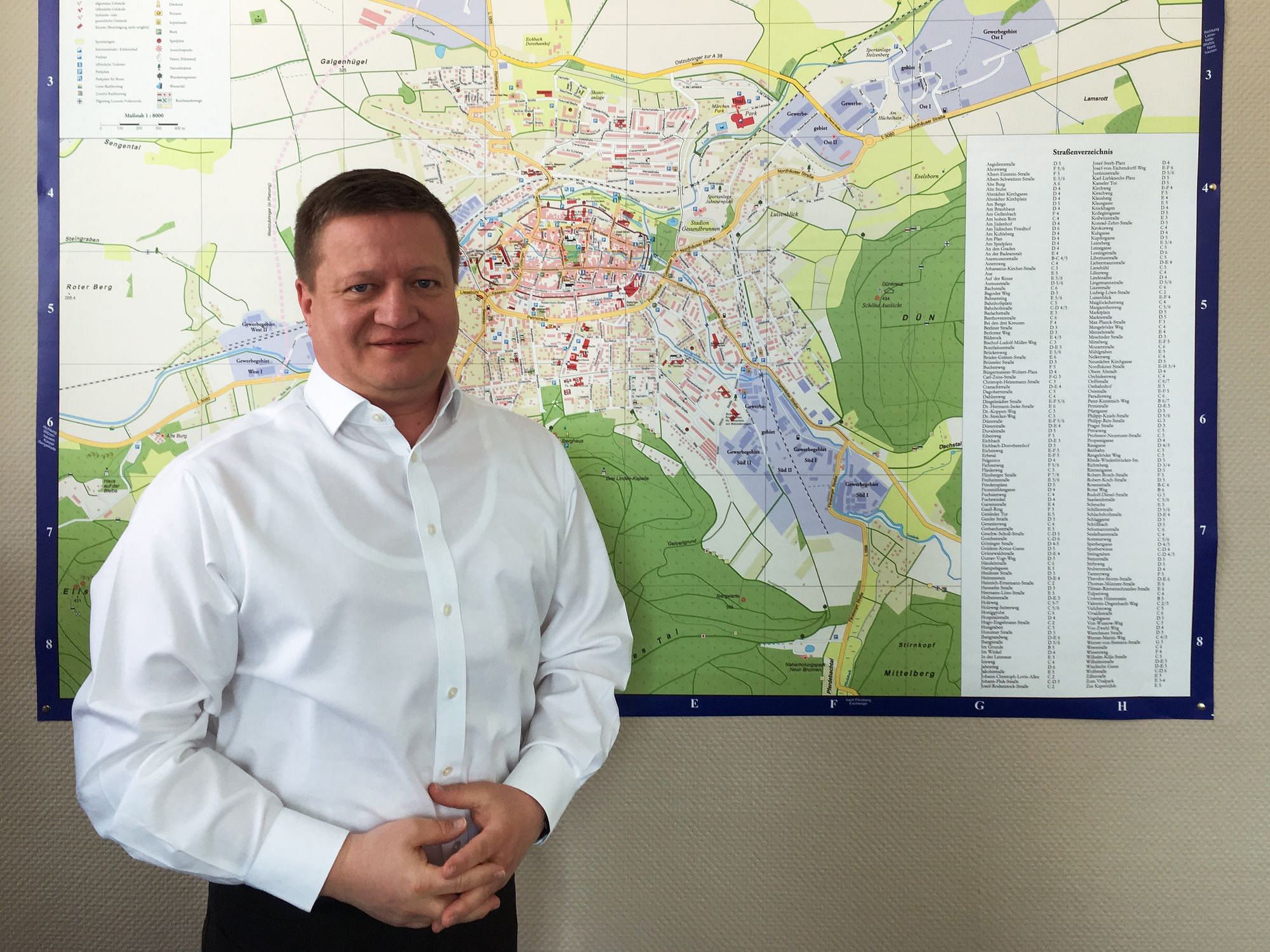 Eine Wählerinitiative hat die langjährige CDU-Herrschaft im Eichsfeld gebrochen. Seit 2012 ist Thomas Spielmann Bürgermeister von Heiligenstadt.